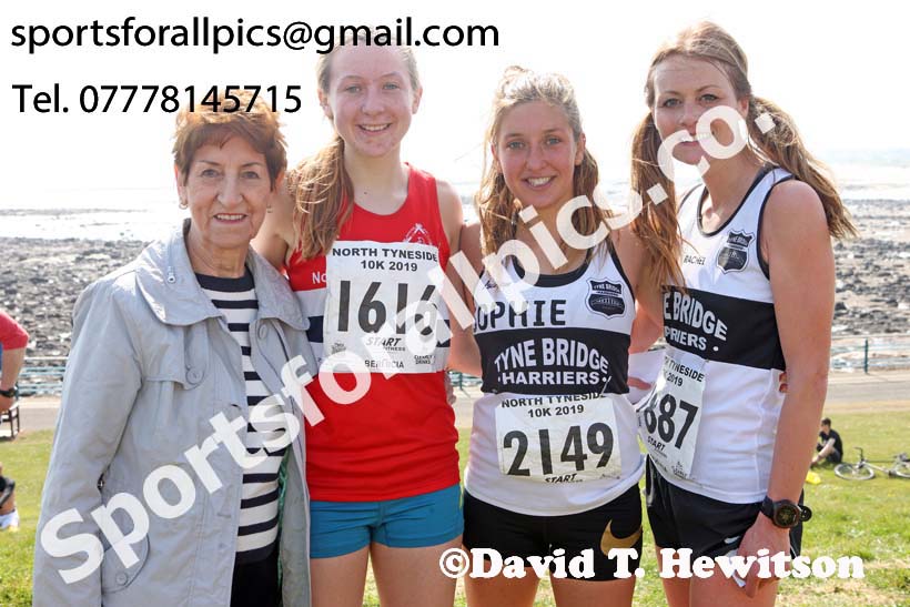 North Tyneside 10k Road Race, Whitley Bay. Photo:  David T. Hewitson/Sports for All Pics
